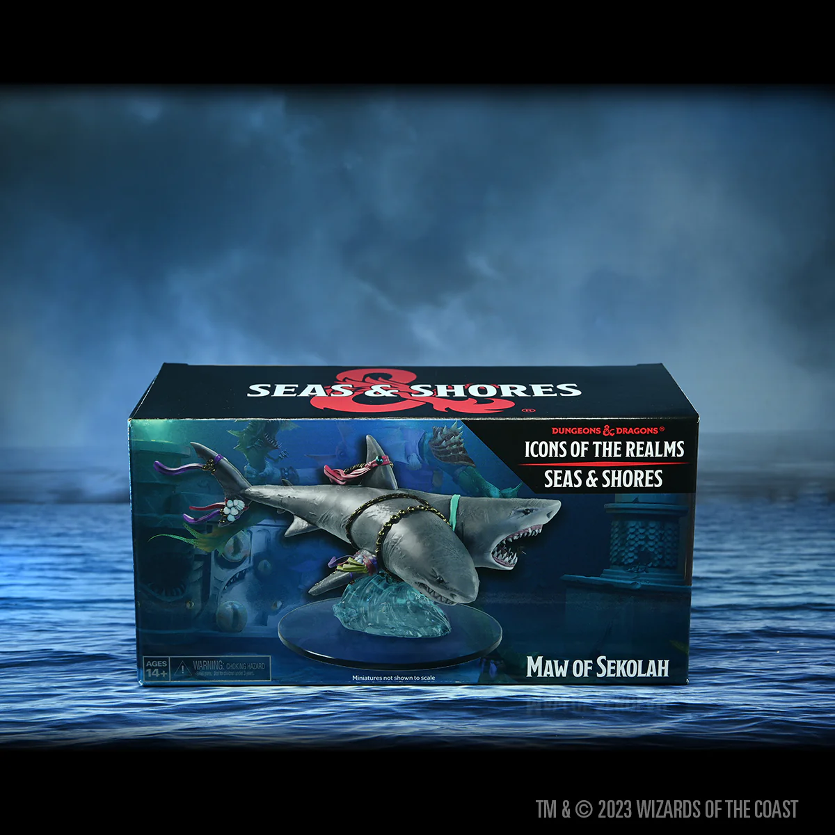 D&D Icons of the Realms: Seas & Shores - Maw of Sekolah Boxed Figure