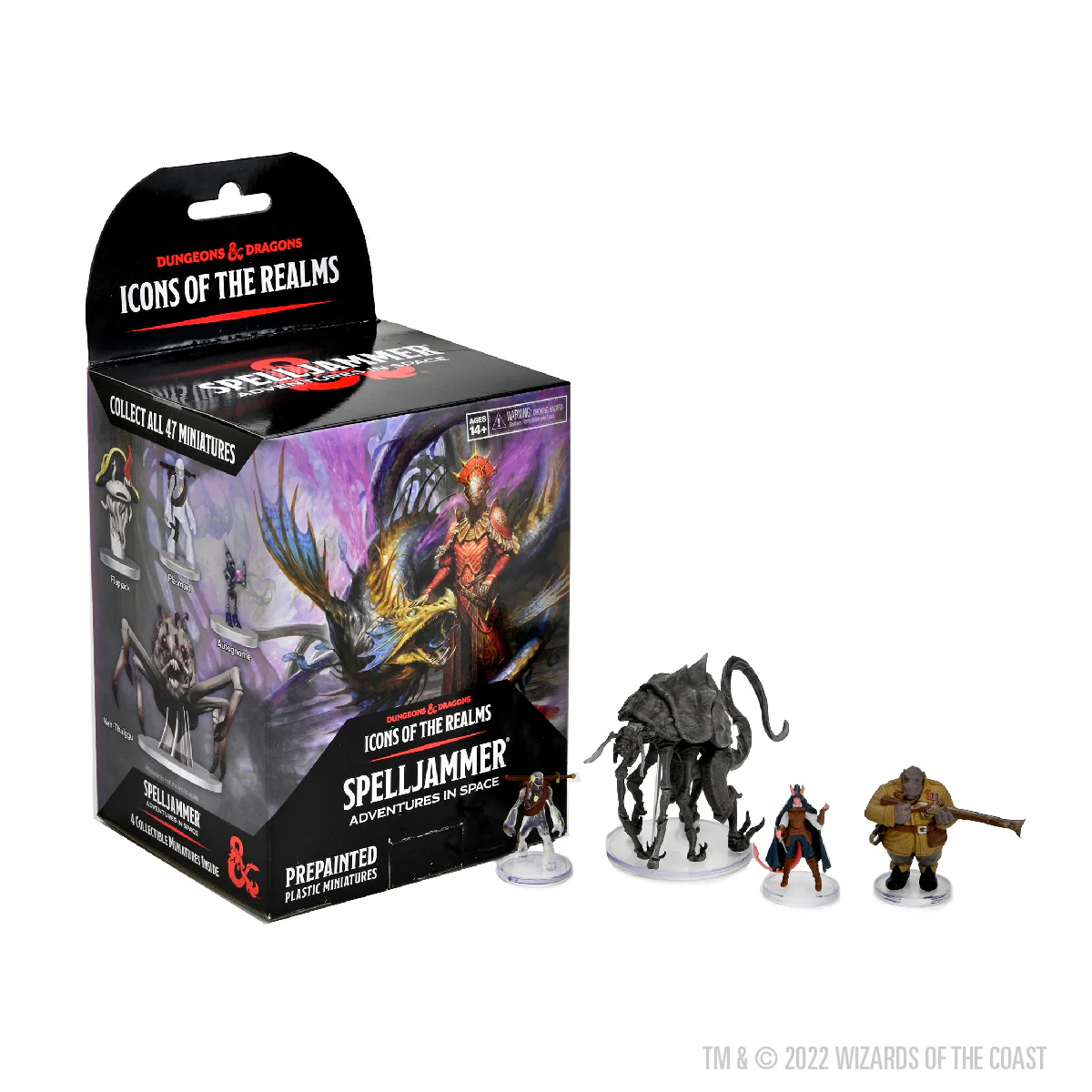 D&D Icons of the Realms: Spelljammer: Adventures in Space - 8ct. Booster Brick