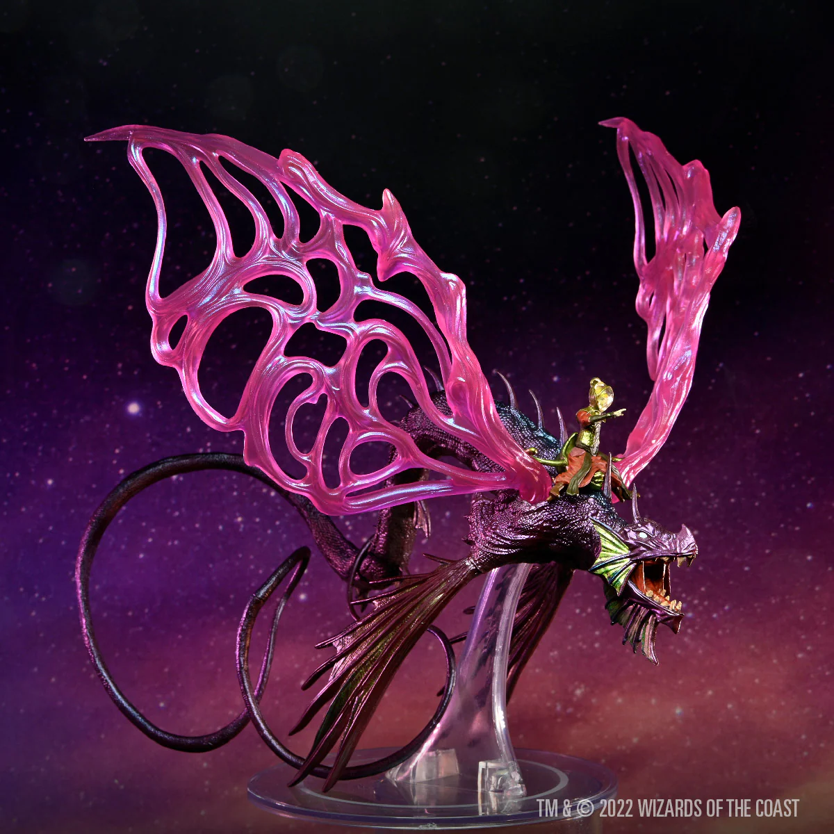 D&D Icons of the Realms: Spelljammer: Adventures in Space - Adult Solar Dragon & Prince Xeleth