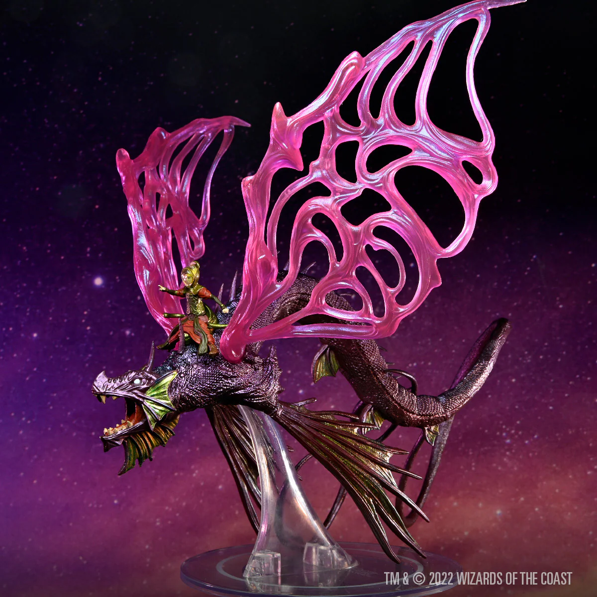 D&D Icons of the Realms: Spelljammer: Adventures in Space - Adult Solar Dragon & Prince Xeleth