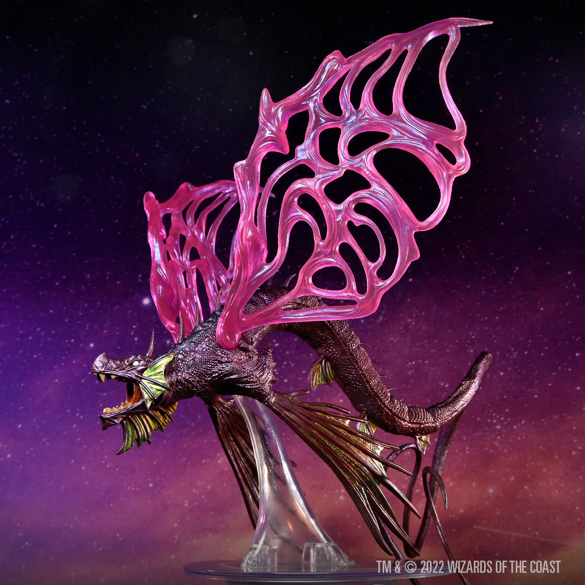 D&D Icons of the Realms: Spelljammer: Adventures in Space - Adult Solar Dragon & Prince Xeleth