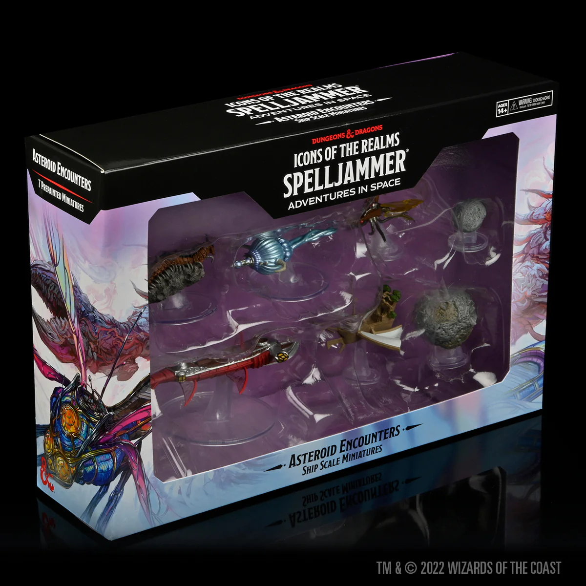 D&D Icons of the Realms: Spelljammer: Adventures in Space: Ship Scale - Asteroid Encounters