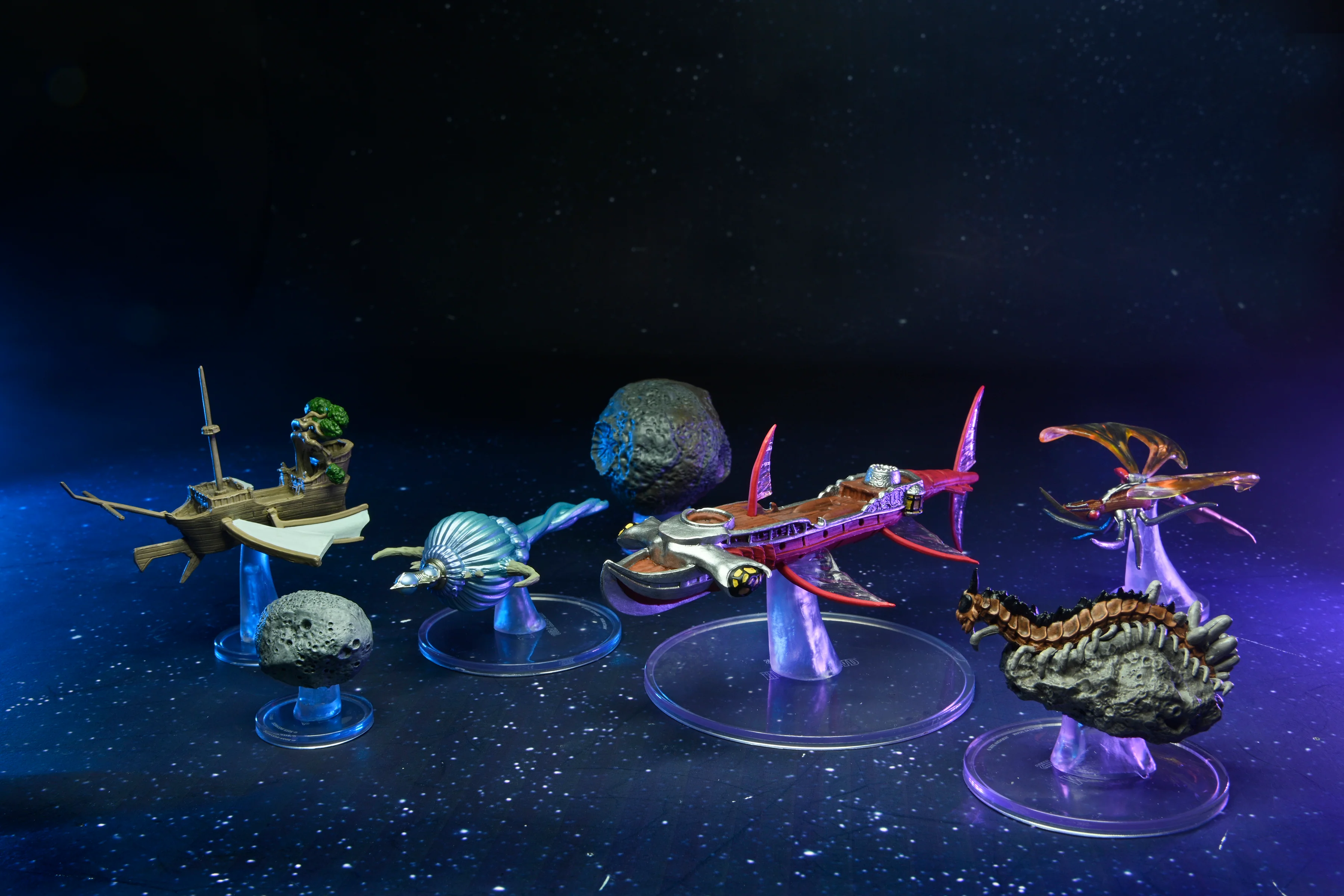 D&D Icons of the Realms: Spelljammer: Adventures in Space: Ship Scale - Asteroid Encounters