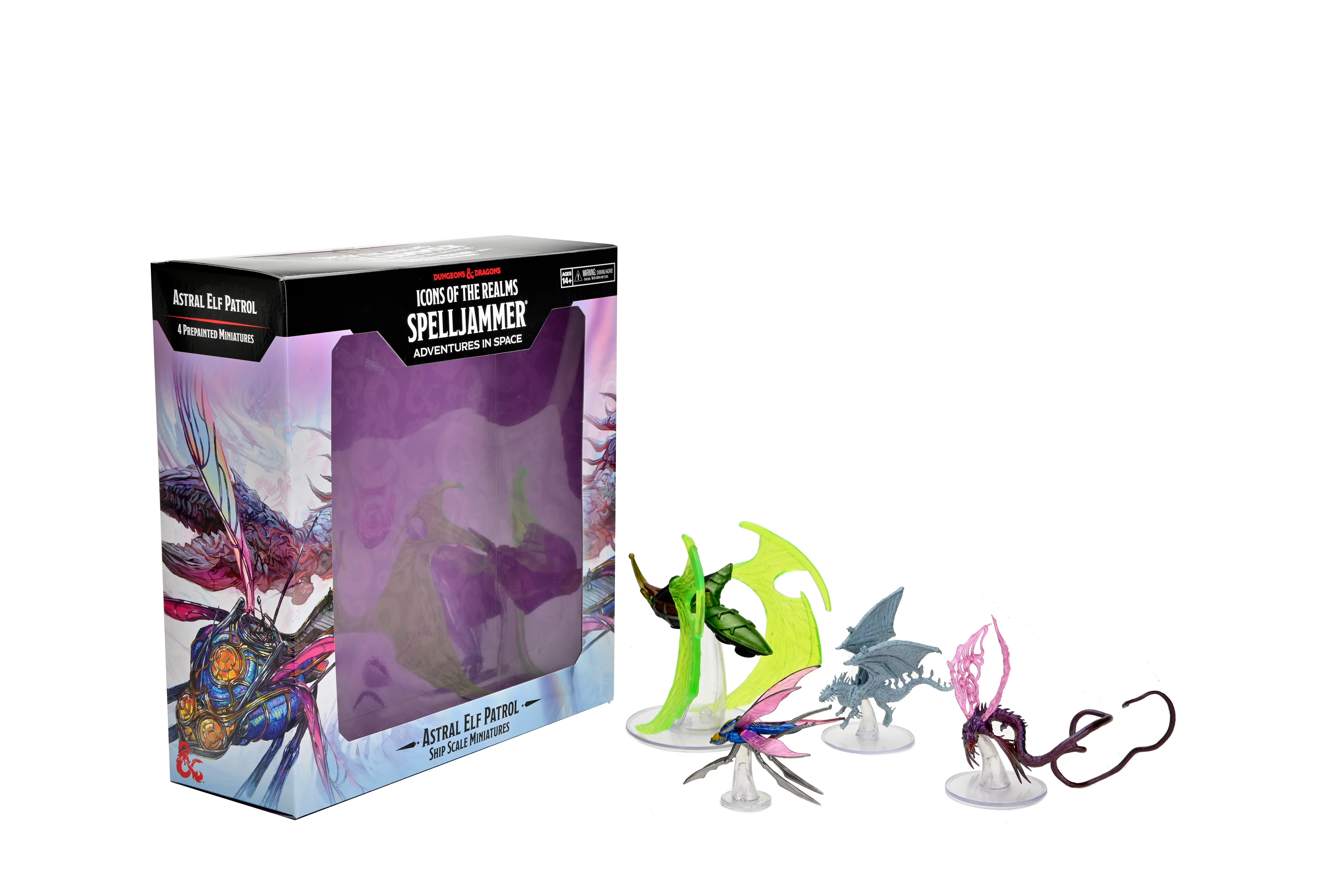 D&D Icons of the Realms: Spelljammer: Adventures in Space: Ship Scale - Astral Elf Patrol