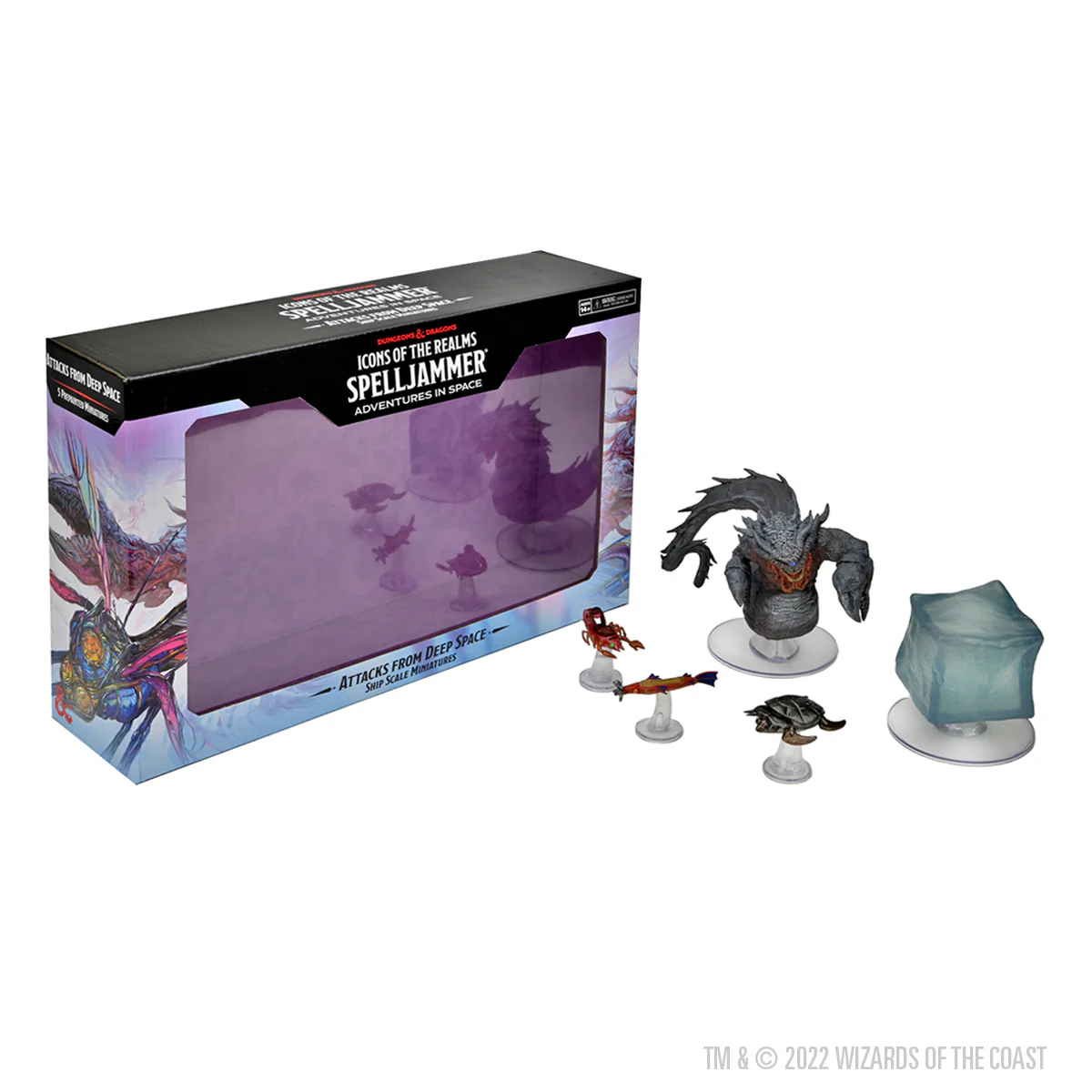 D&D Icons of the Realms: Spelljammer: Adventures in Space: Ship Scale - Attacks from Deep Space