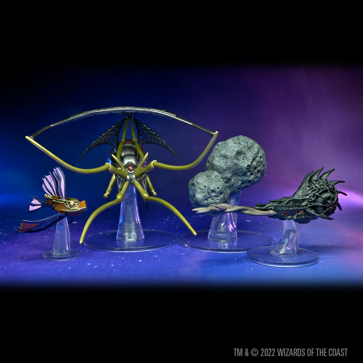 D&D Icons of the Realms: Spelljammer: Adventures in Space: Ship Scale - Wildspace Ambush