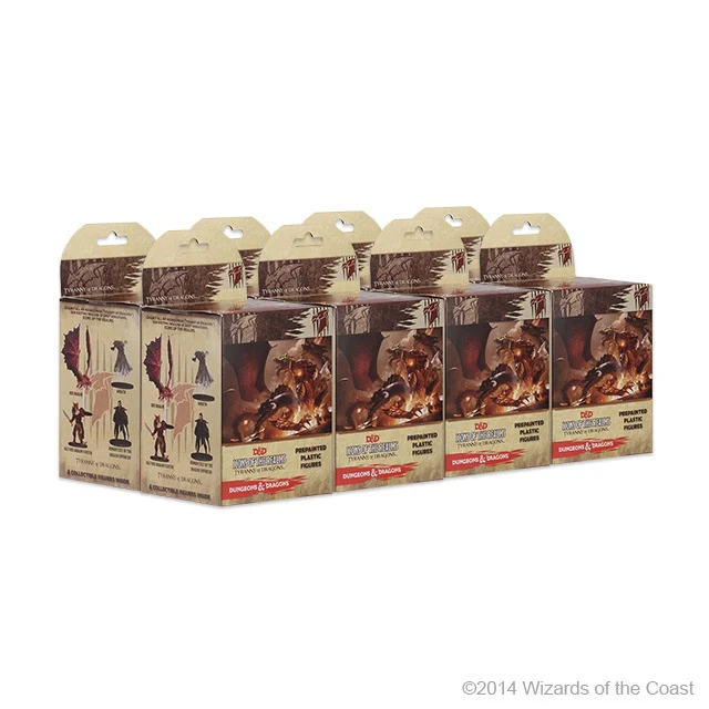 D&D Icons of the Realms: Tyranny of Dragons (8 Ct. Booster Brick)