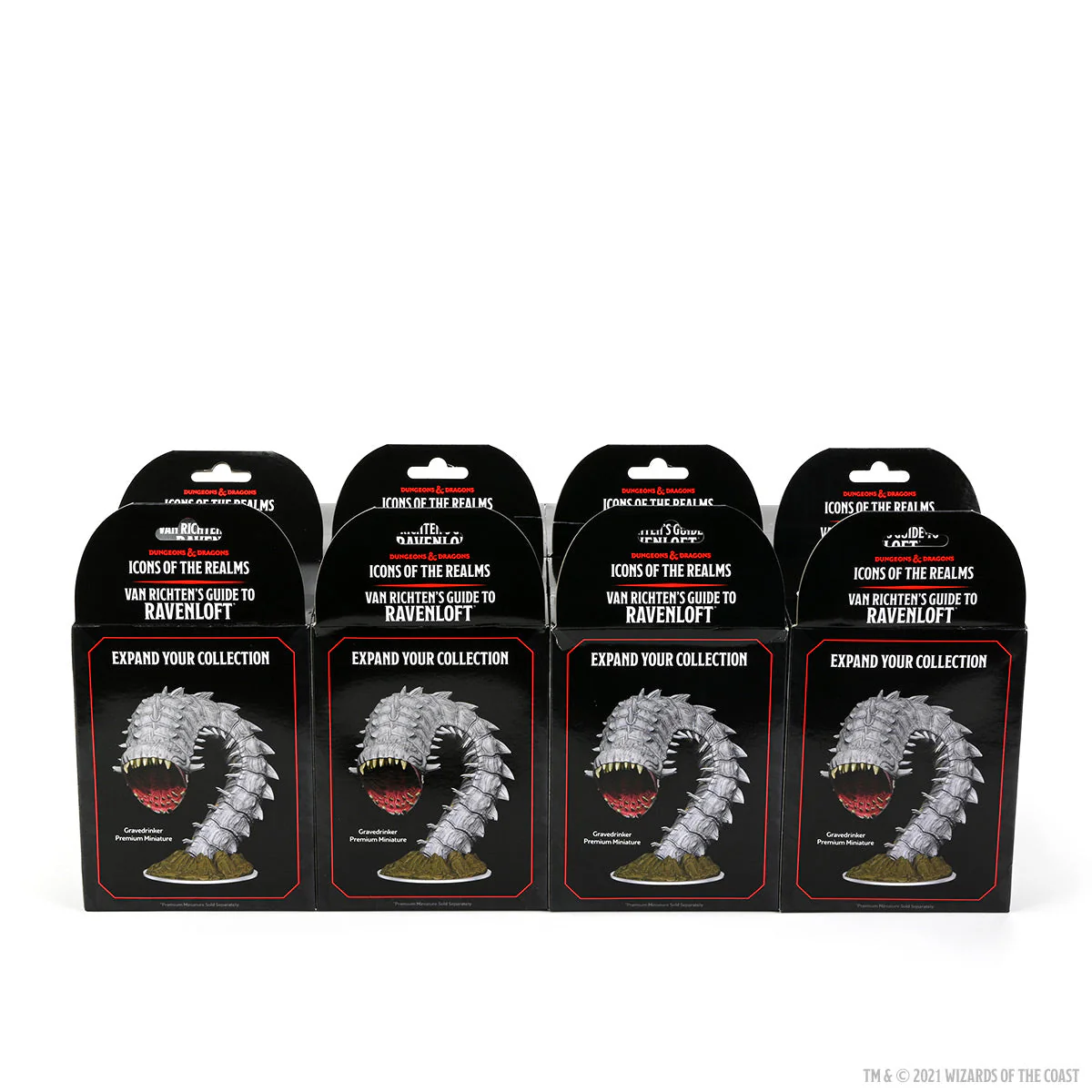 D&D Icons of the Realms: Van Richten's Guide to Ravenloft 8 Ct. Booster Brick