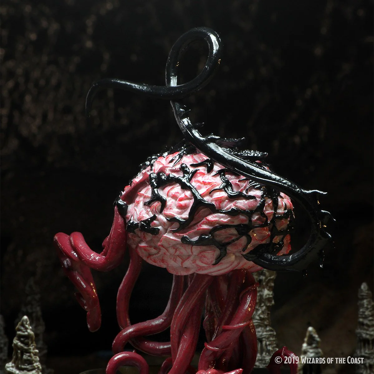 D&D Icons of the Realms: Volo & Mordenkainen’s Foes Premium Set- Elder Brain & Stalagmites