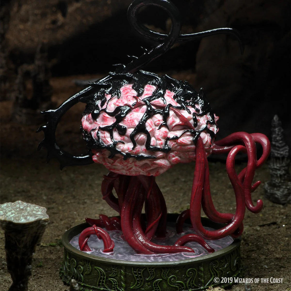 D&D Icons of the Realms: Volo & Mordenkainen’s Foes Premium Set- Elder Brain & Stalagmites