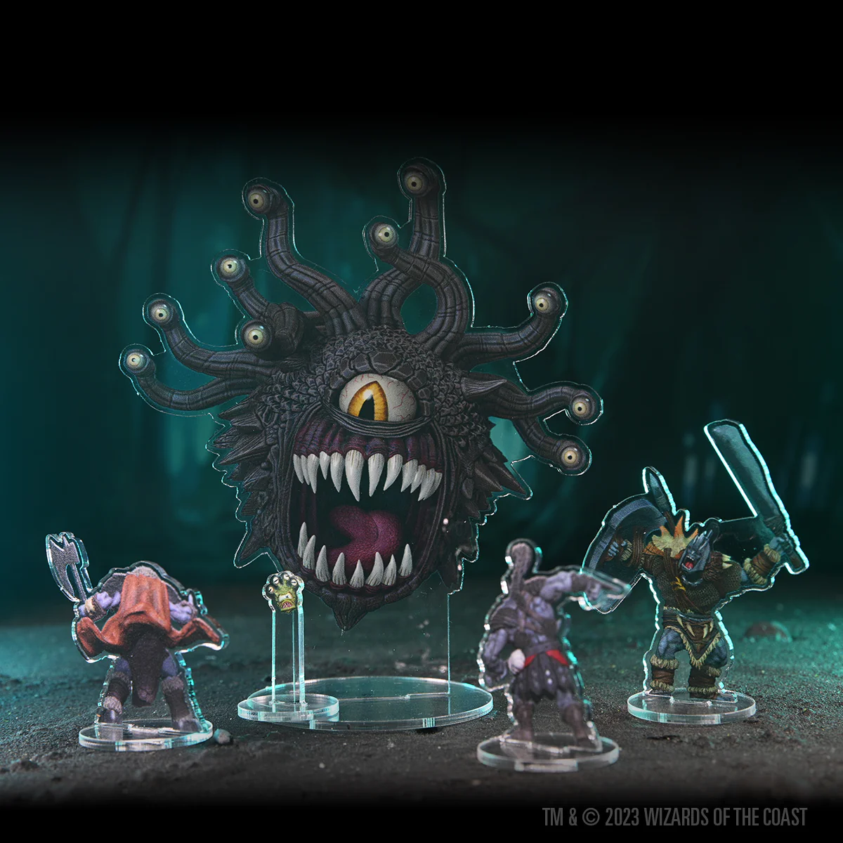 D&D Idols of the Realms: Beholder Hive - 2D Set