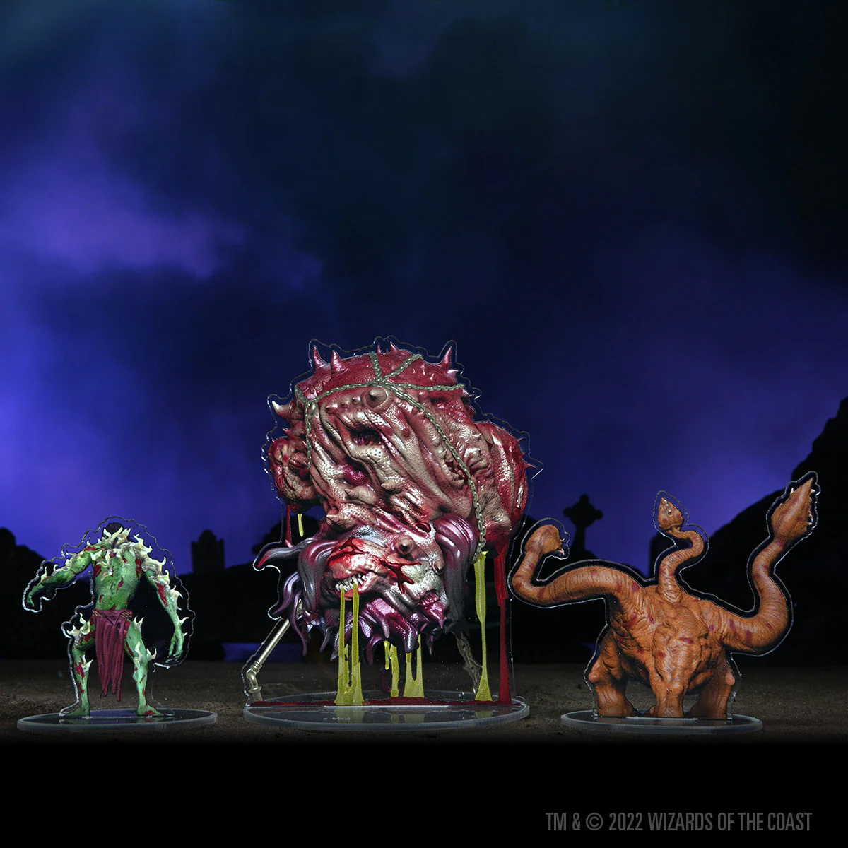 D&D Idols of the Realms: Boneyard - 2D Set 1