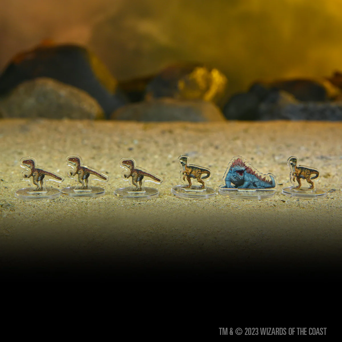 D&D Idols of the Realms: Scales & Tails - Reptile Den - 2D Set