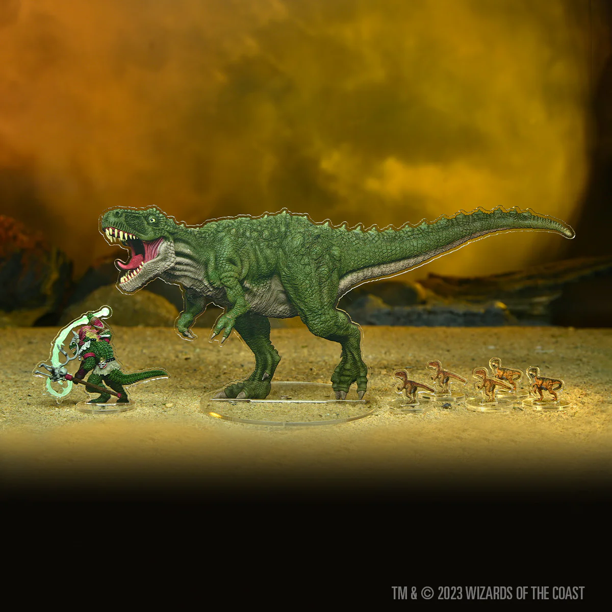 D&D Idols of the Realms: Scales & Tails - Reptile Den - 2D Set