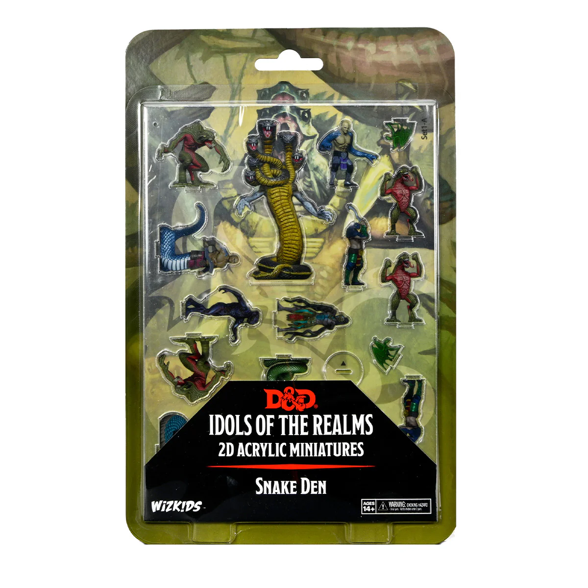D&D Idols of the Realms: Scales & Tails - Snake Den - 2D Set