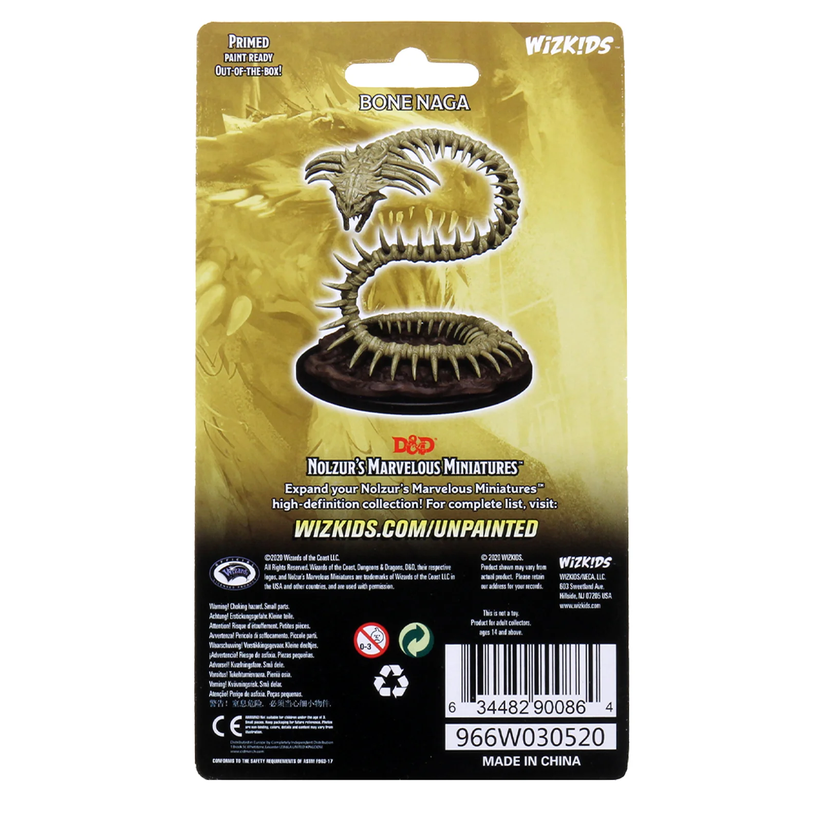 D&D Nolzur's Marvelous Miniatures - Bone Naga