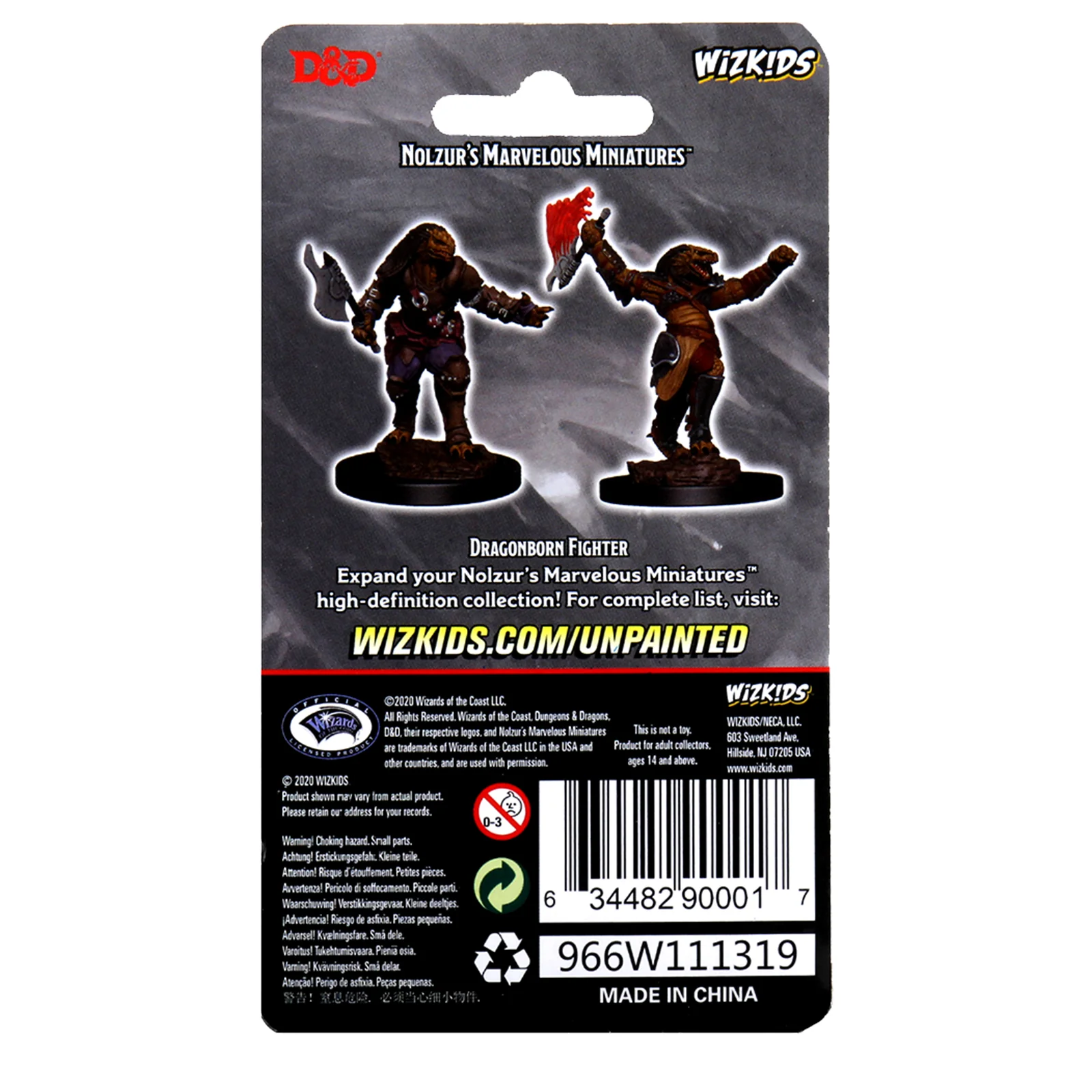 D&D Nolzur's Marvelous Miniatures - Female Dragonborn Fighter