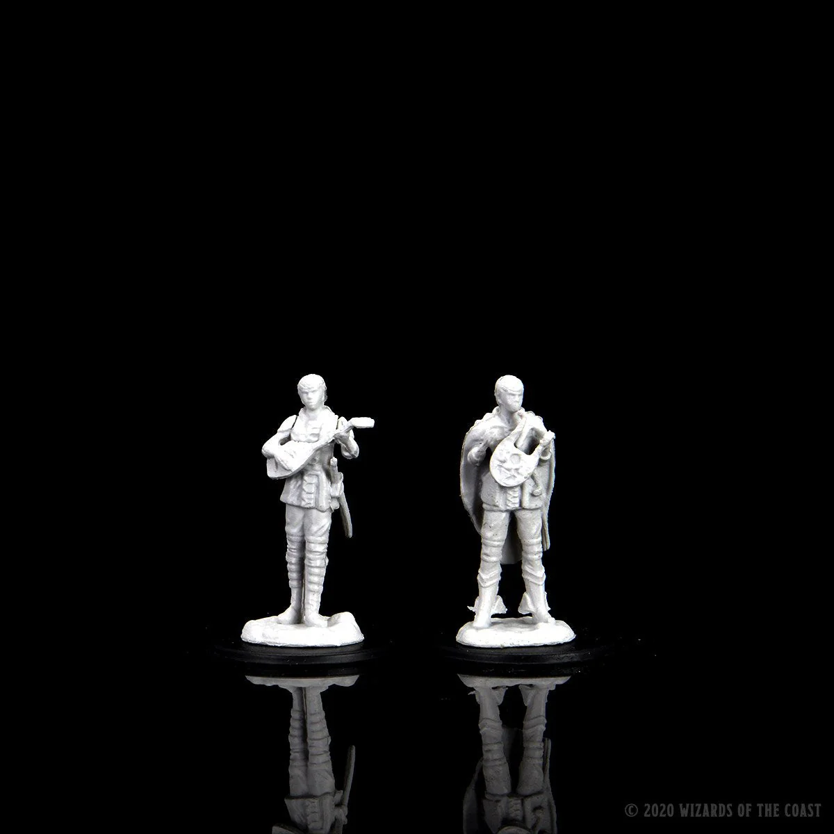 D&D Nolzur's Marvelous Miniatures - Female Half-Elf Bard