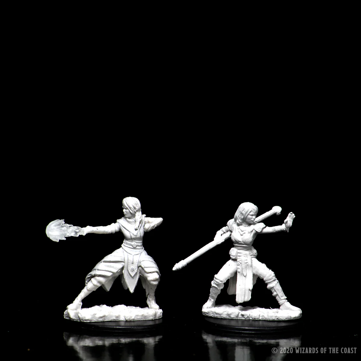 D&D Nolzur's Marvelous Miniatures - Female Half-Elf Monk