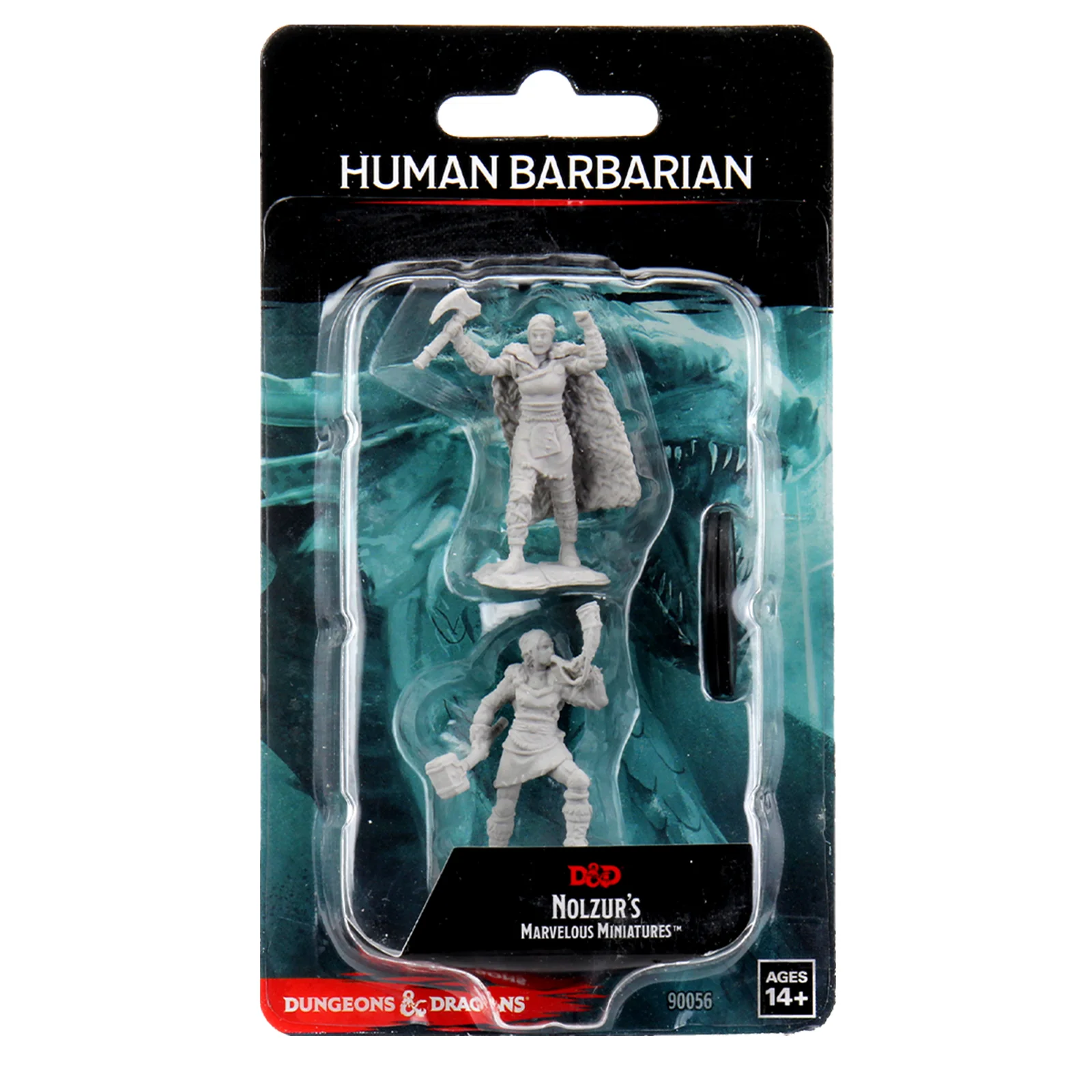 D&D Nolzur's Marvelous Miniatures - Female Human Barbarian