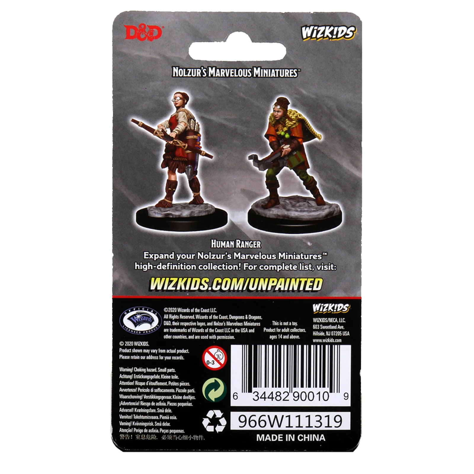 D&D Nolzur's Marvelous Miniatures - Female Human Ranger