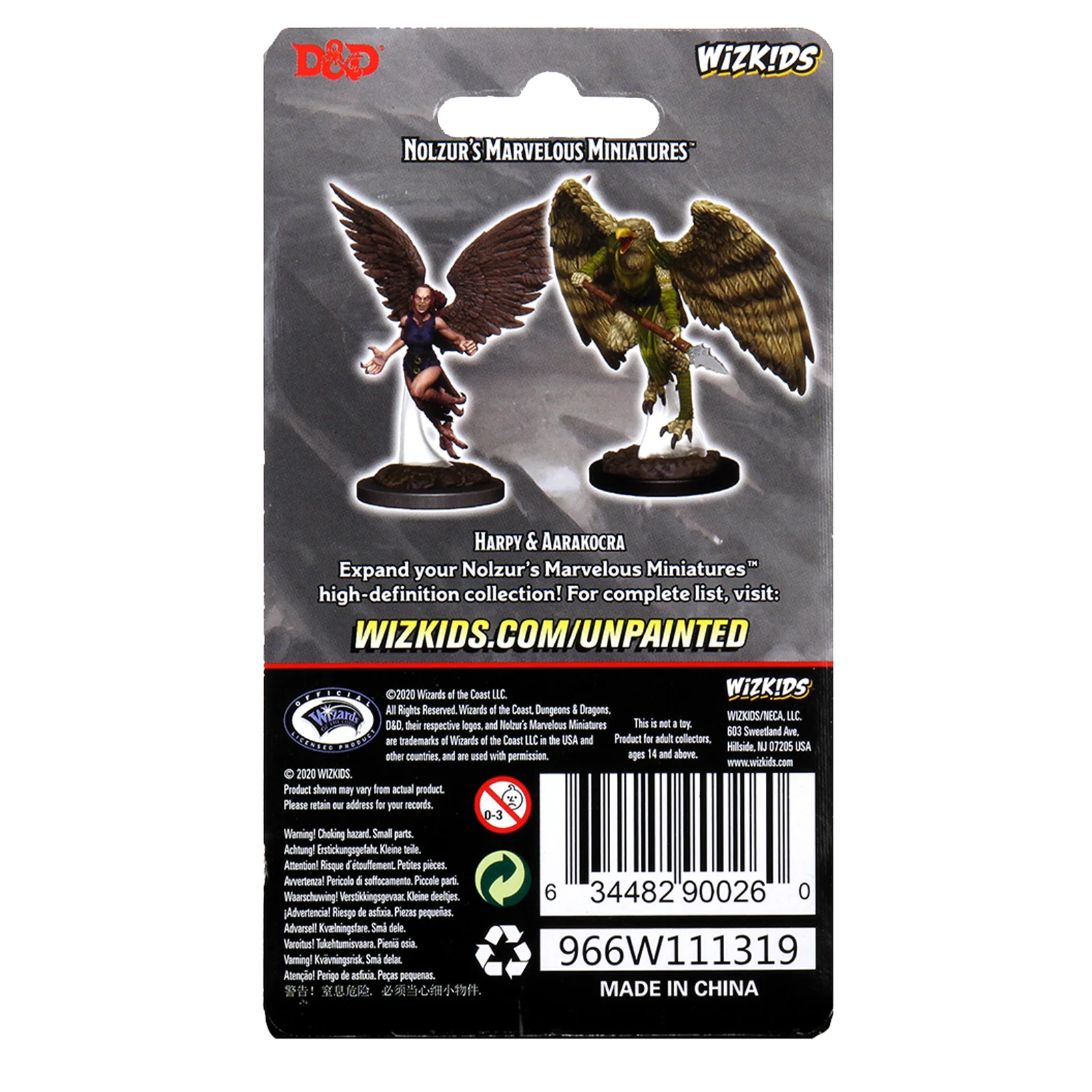 D&D Nolzur's Marvelous Miniatures - Harpy & Aarakocra