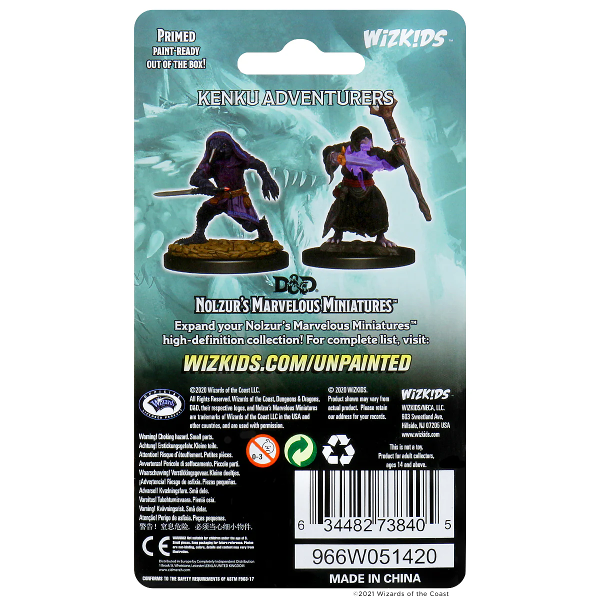 D&D Nolzur's Marvelous Miniatures - Kenku Adventurers