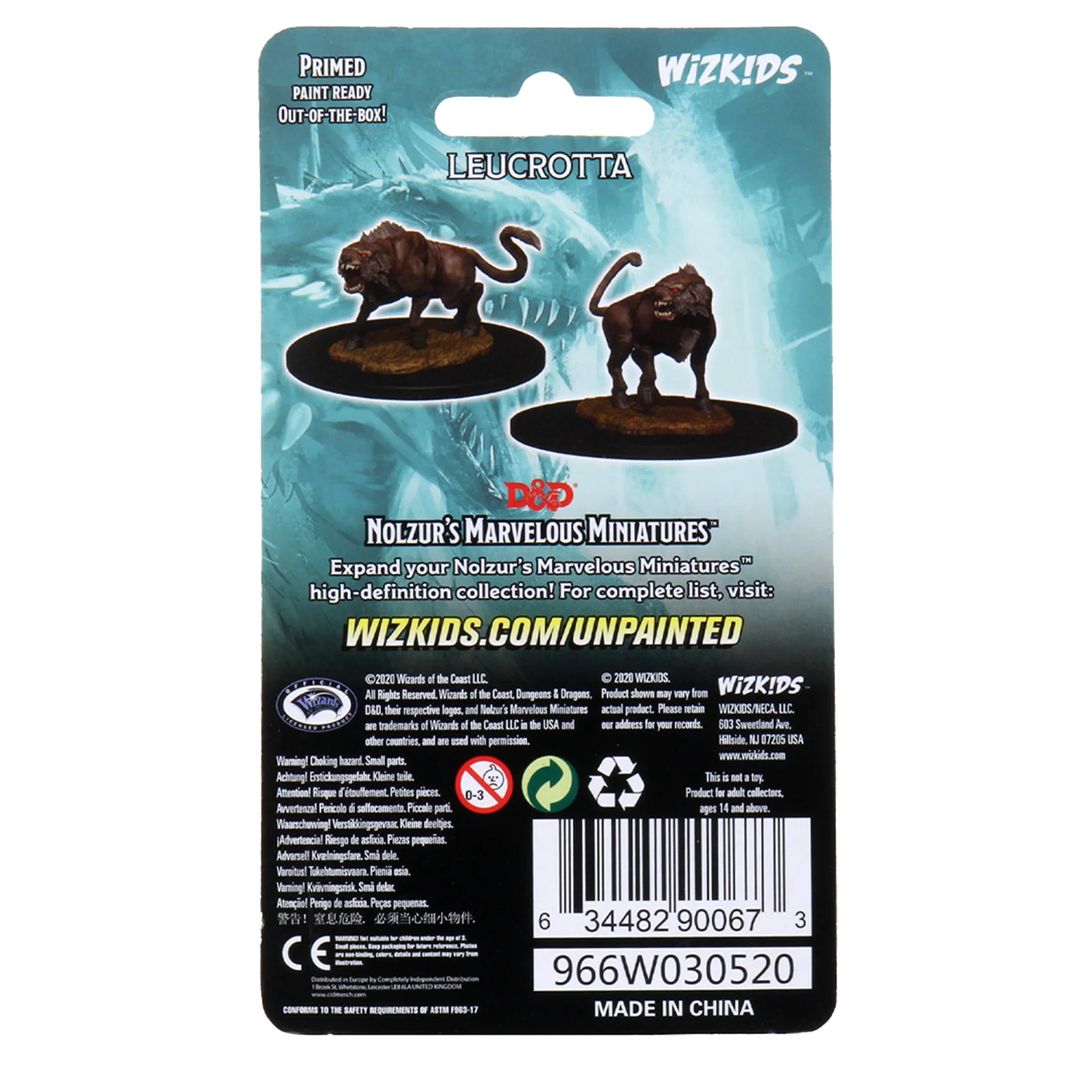 D&D Nolzur's Marvelous Miniatures - Leucrotta