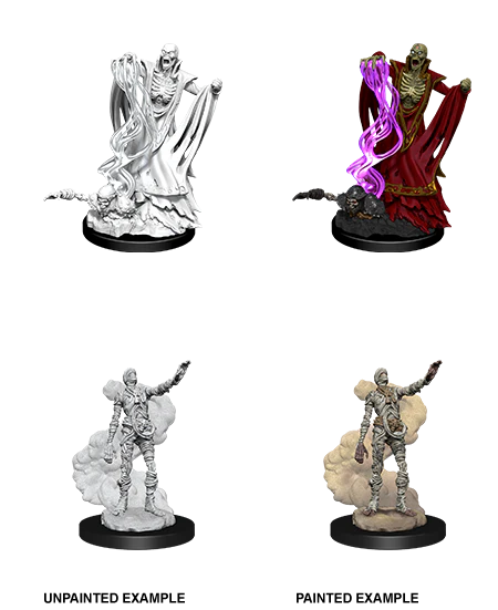 D&D Nolzur's Marvelous Miniatures - Lich & Mummy Lord