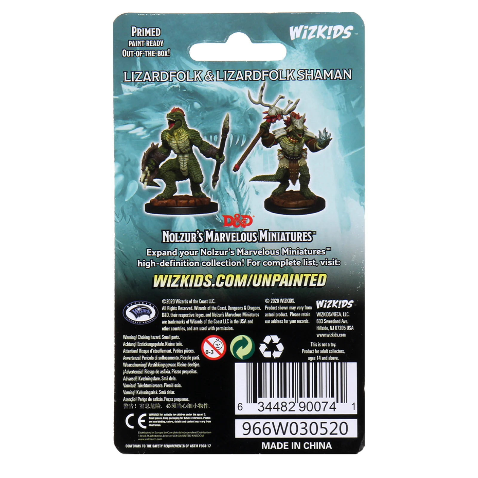 D&D Nolzur's Marvelous Miniatures - Lizardfolk & Lizardfolk Shaman