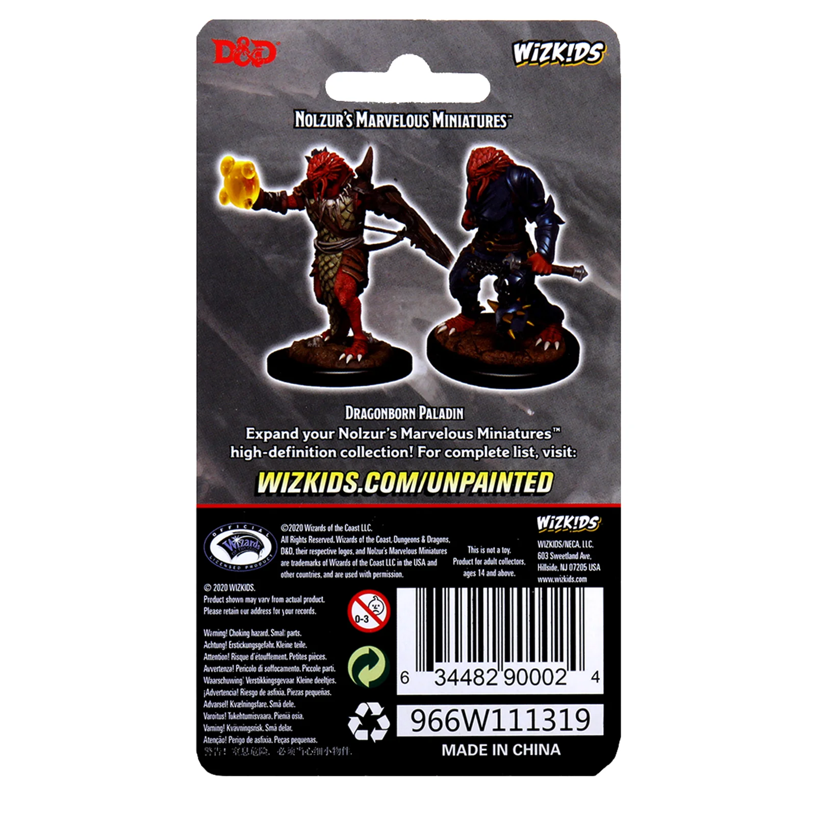 D&D Nolzur's Marvelous Miniatures - Male Dragonborn Paladin