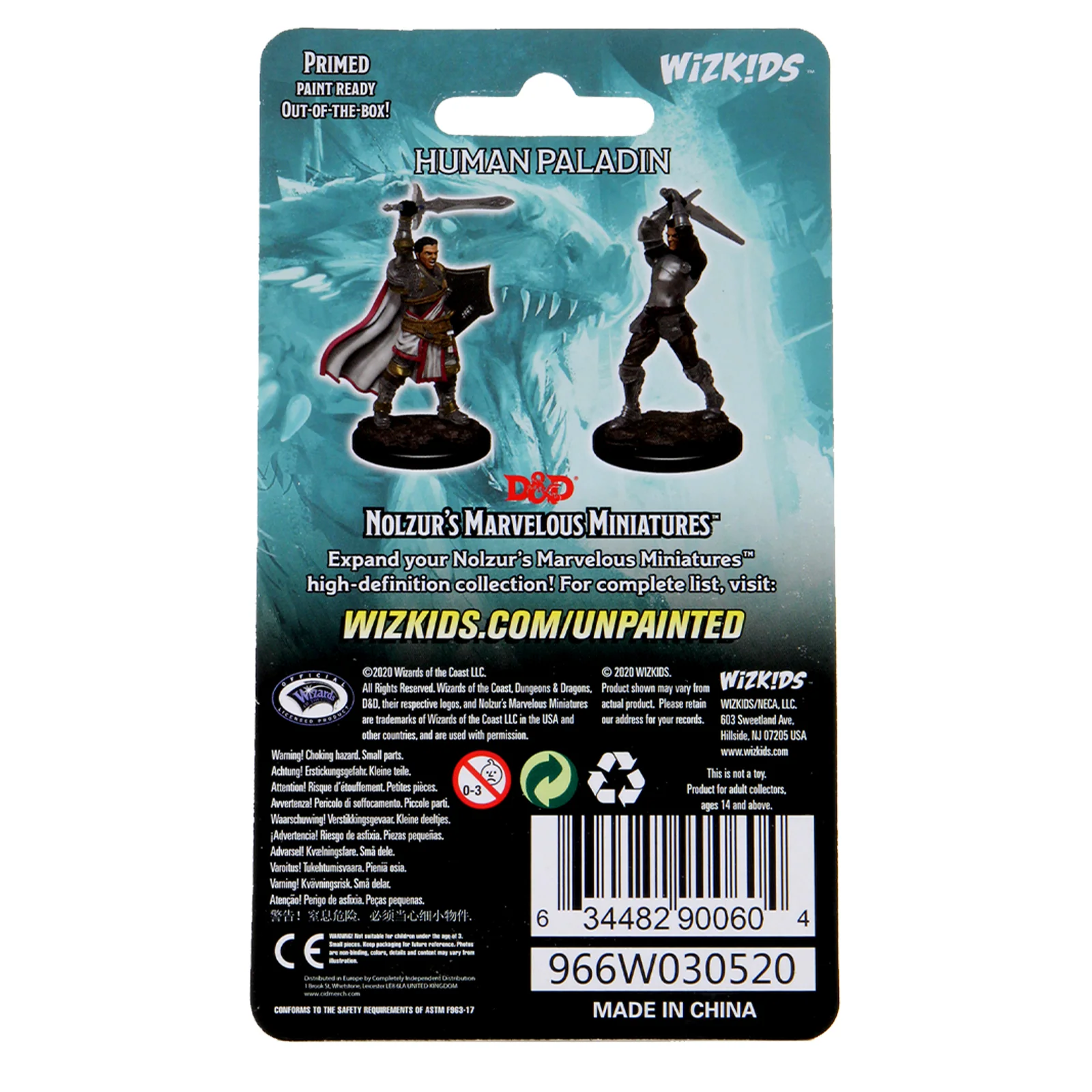 D&D Nolzur's Marvelous Miniatures - Male Human Paladin