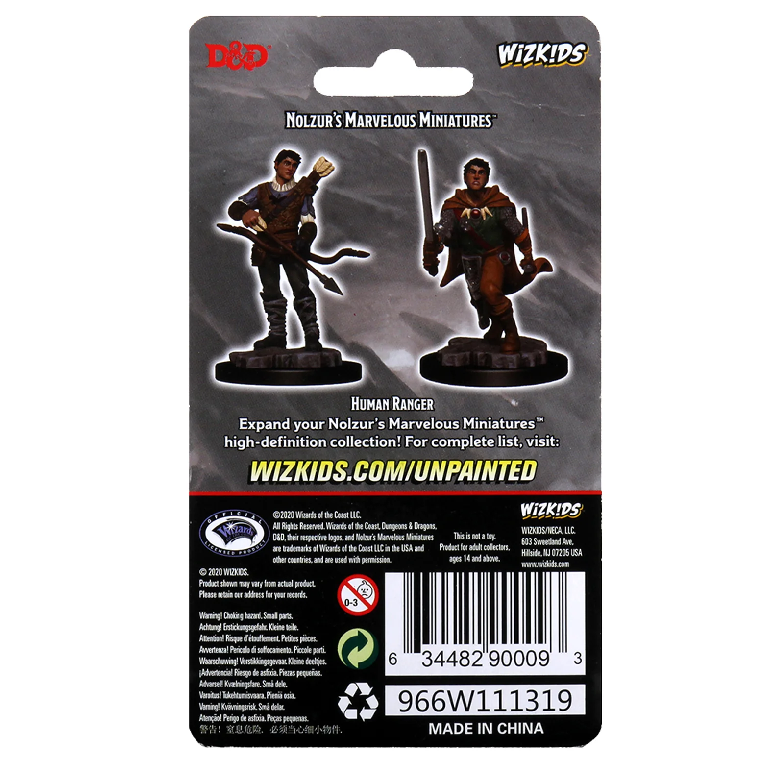 D&D Nolzur's Marvelous Miniatures - Male Human Ranger