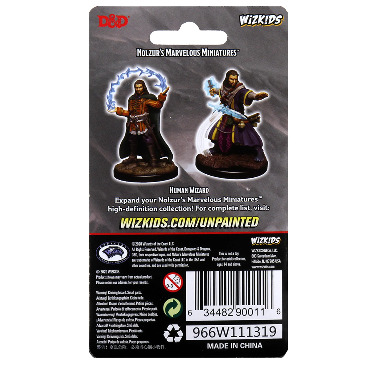 D&D Nolzur's Marvelous Miniatures - Male Human Wizard