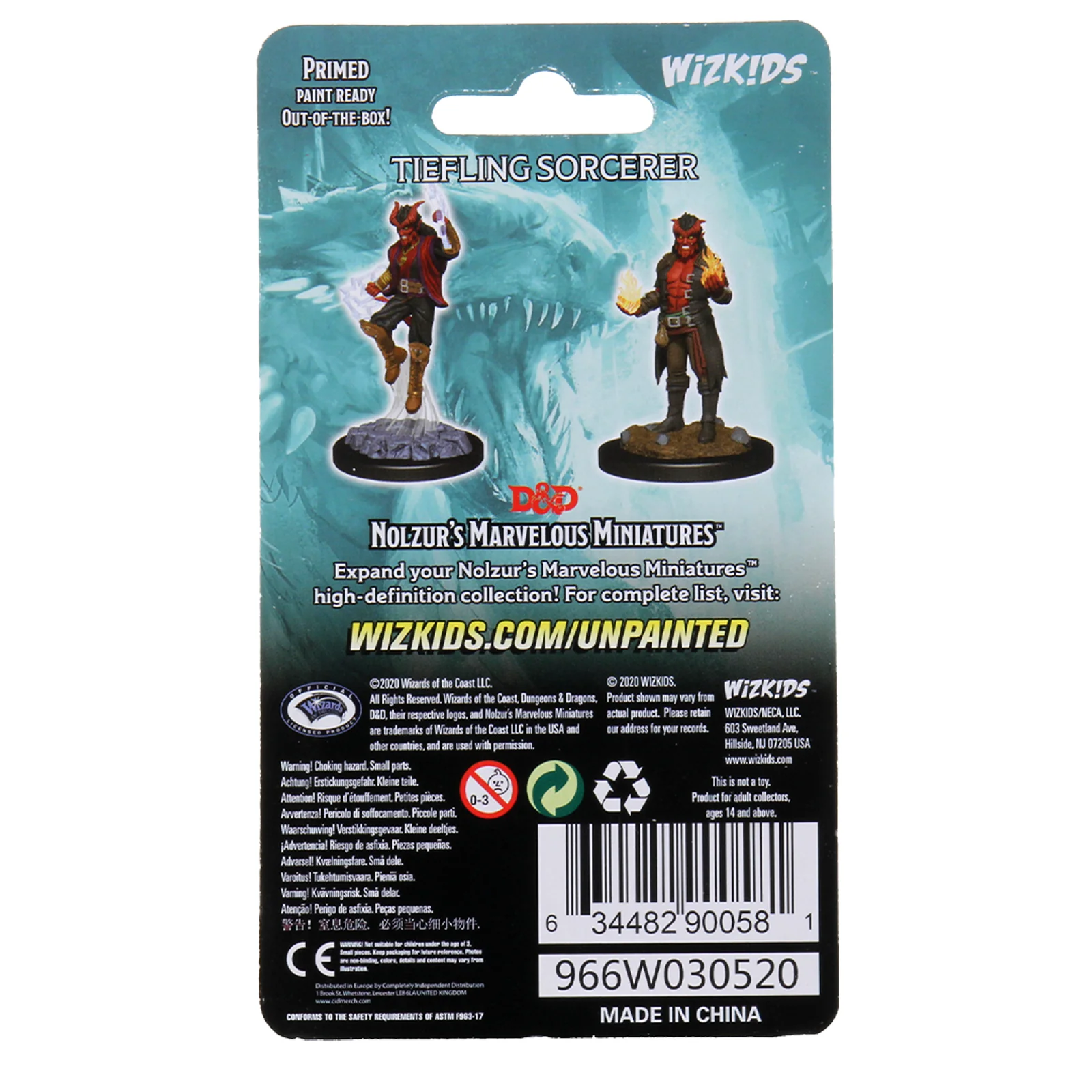 D&D Nolzur's Marvelous Miniatures - Male Tiefling Sorcerer