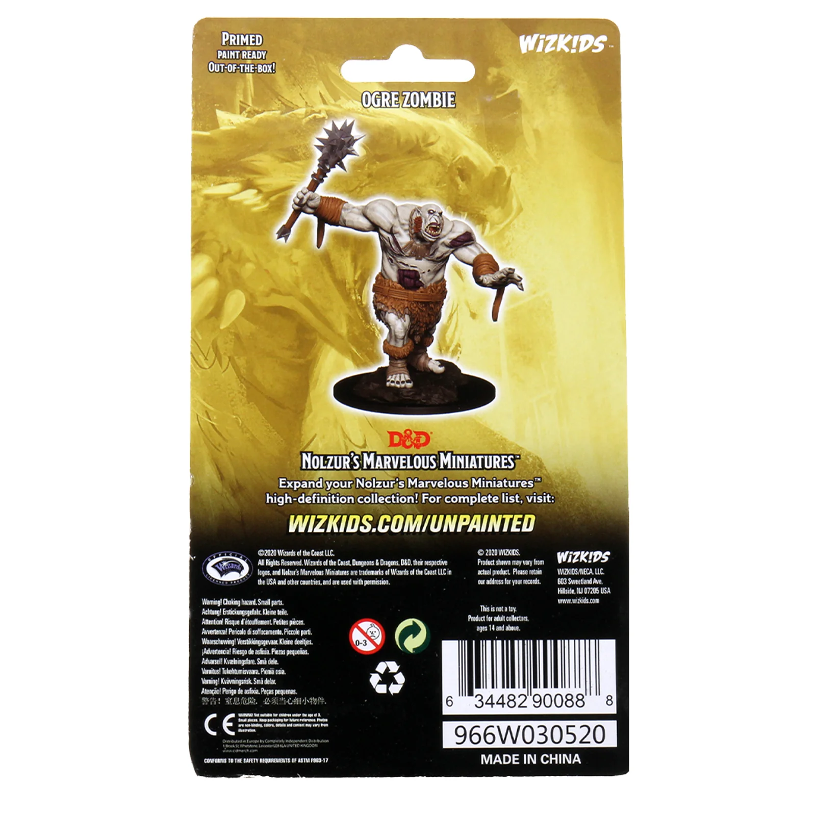 D&D Nolzur's Marvelous Miniatures - Ogre Zombie