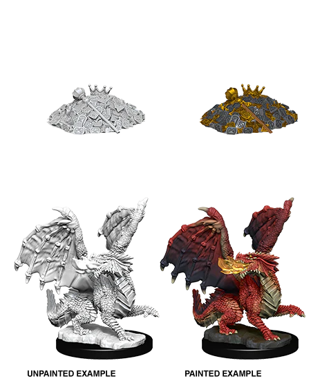 D&D Nolzur's Marvelous Miniatures - Red Dragon Wyrmling