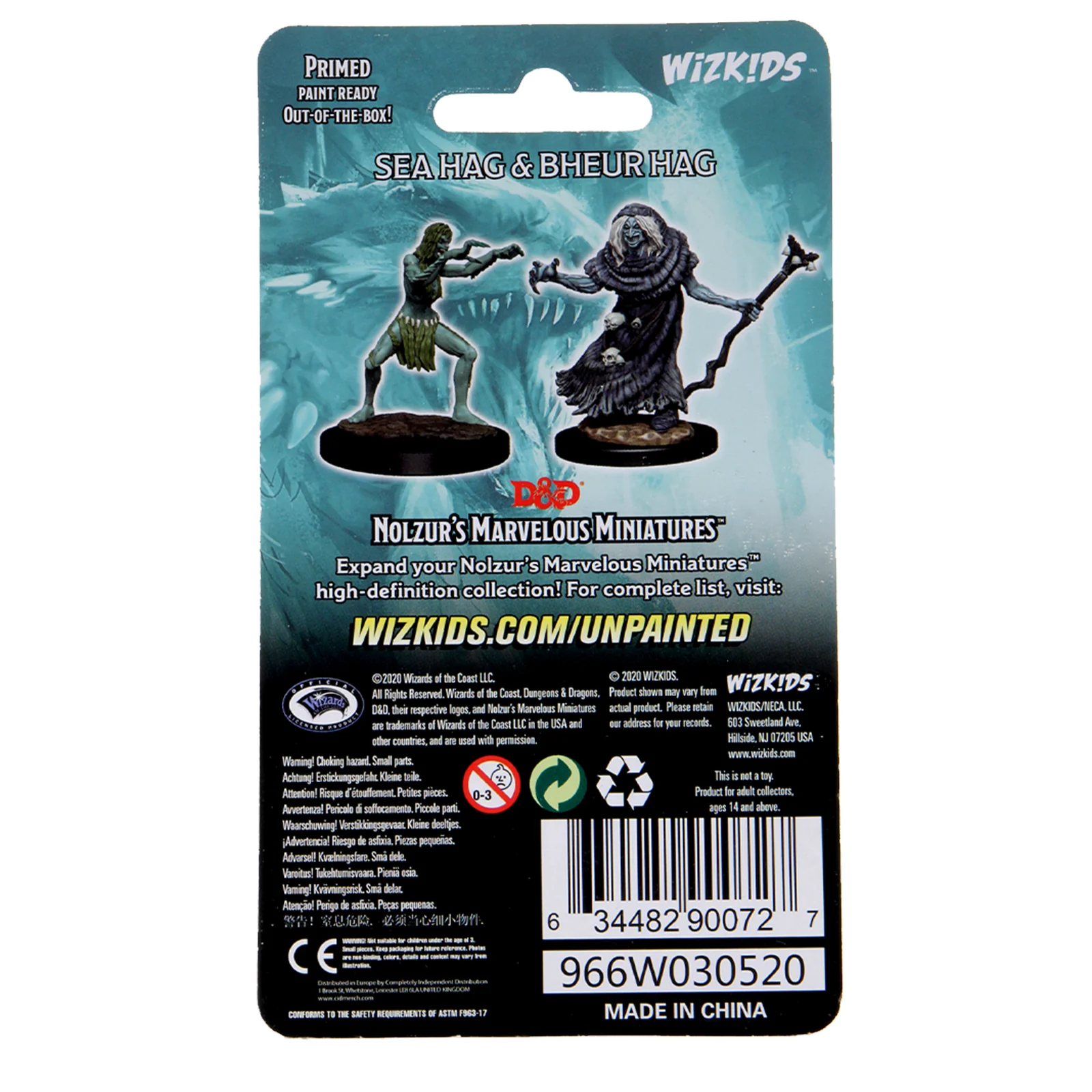 D&D Nolzur's Marvelous Miniatures - Sea Hag & Bheur Hag