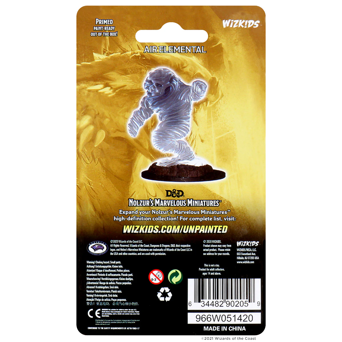 D&D Nolzur's Marvelous Miniatures - Air Elemental