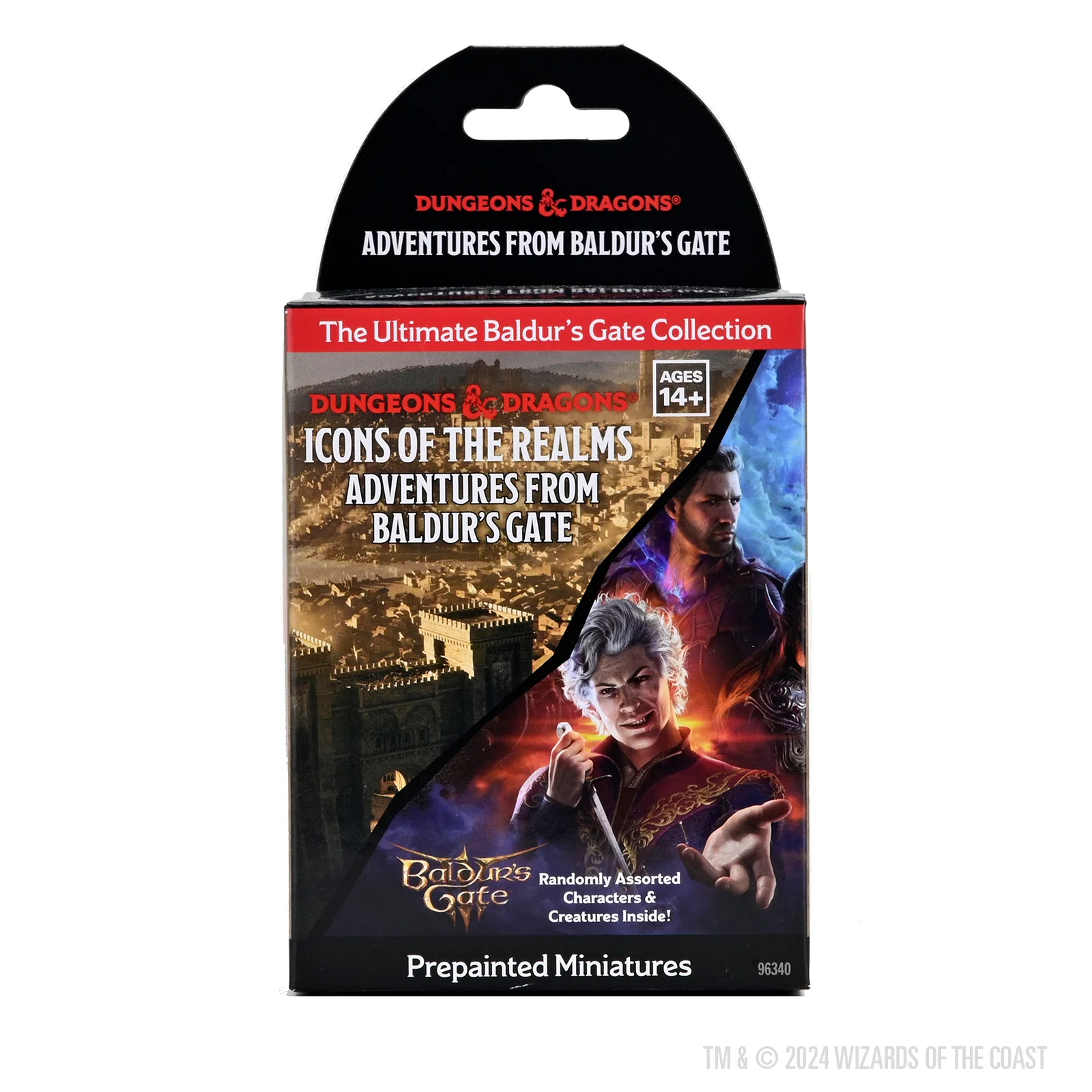 D&D Icons of the Realms: Adventures from Baldur's Gate - 8 ct. Booster Brick | Includes Characters from BG3