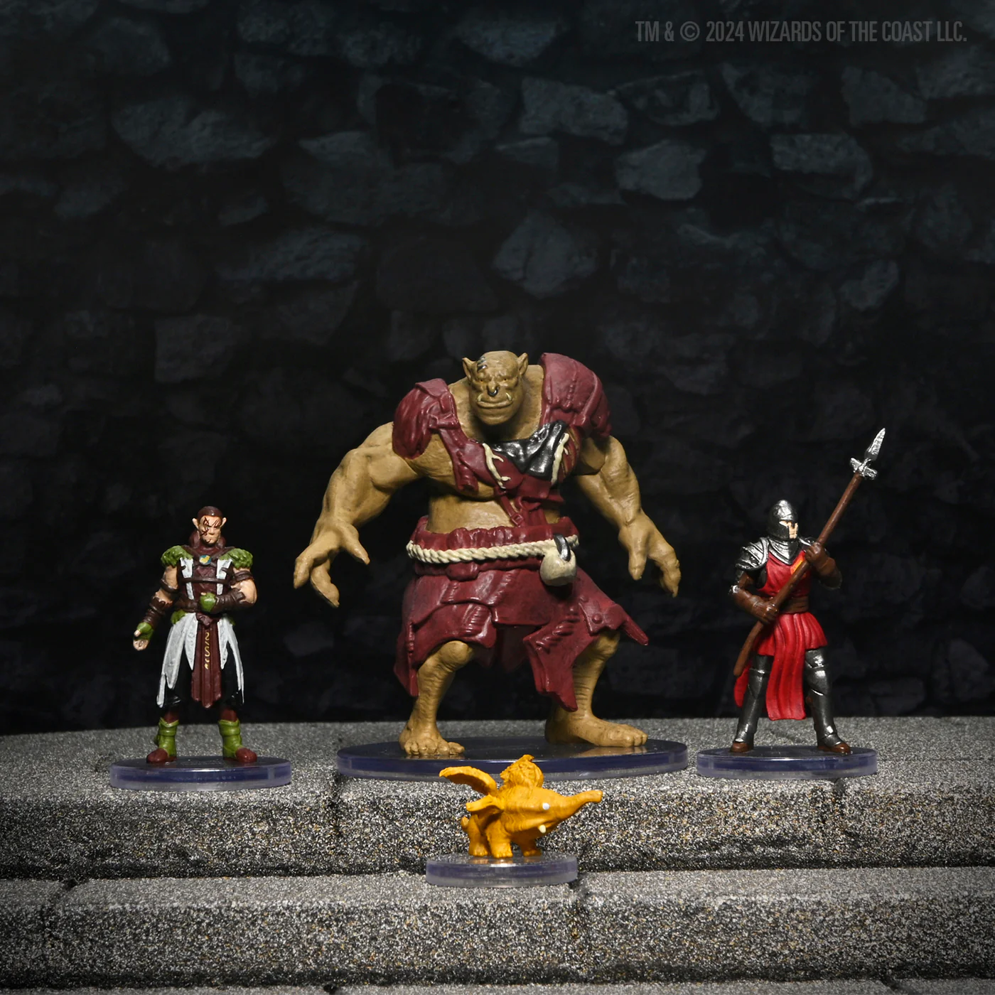 D&D Icons of the Realms: Adventures from Baldur's Gate - 8 ct. Booster Brick | Includes Characters from BG3