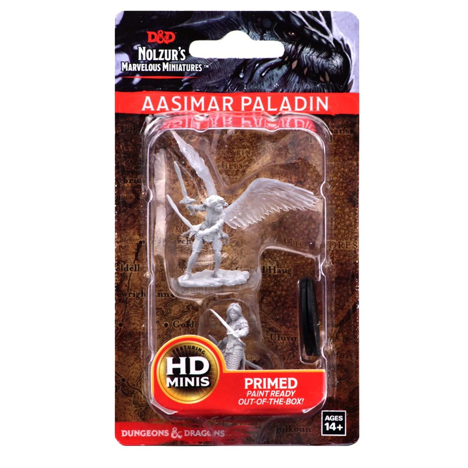 D&D Nolzur's Marvelous Miniatures: Aasimar Female Paladin