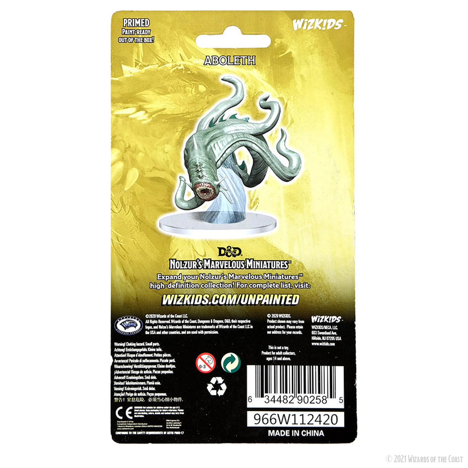 D&D Nolzur's Marvelous Miniatures: Aboleth