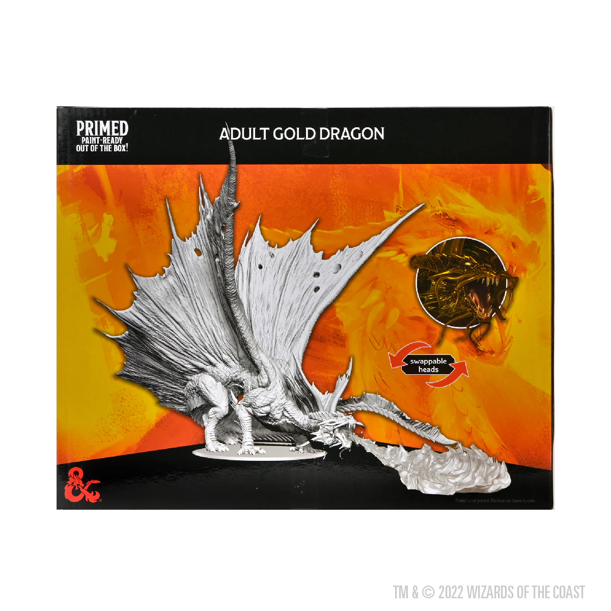 D&D Nolzur's Marvelous Miniatures: Adult Gold Dragon