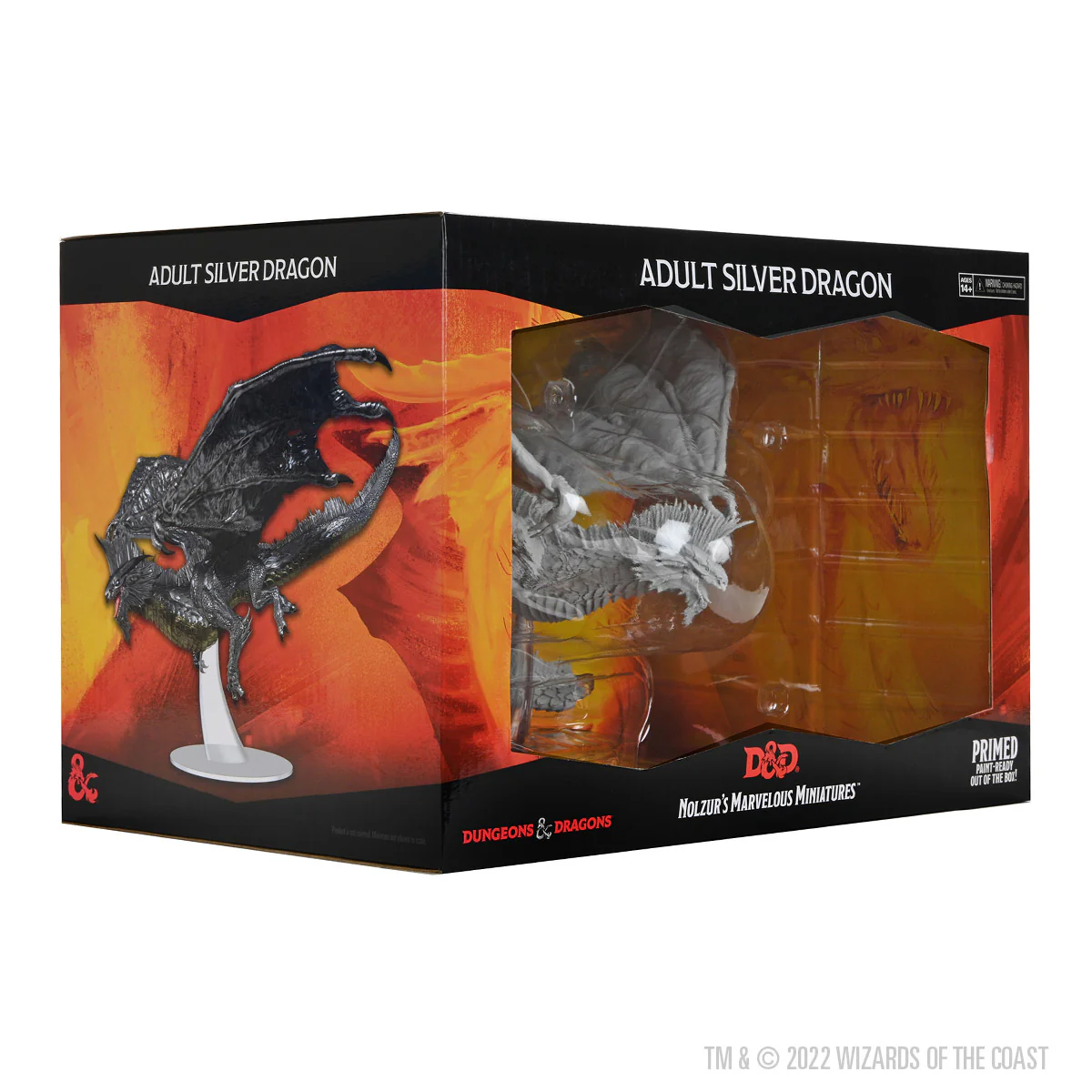 D&D Nolzur's Marvelous Miniatures: Adult Silver Dragon