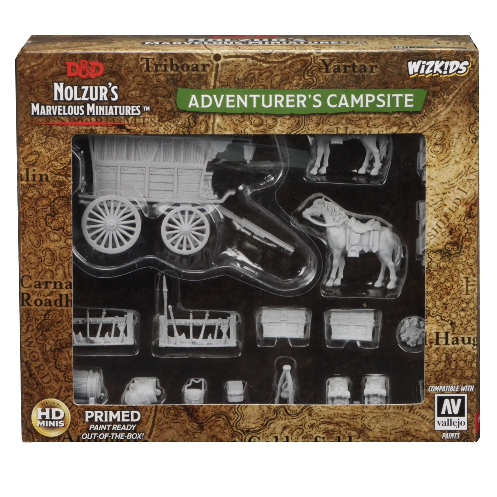 D&D Nolzur's Marvelous Miniatures: Adventurer's Campsite