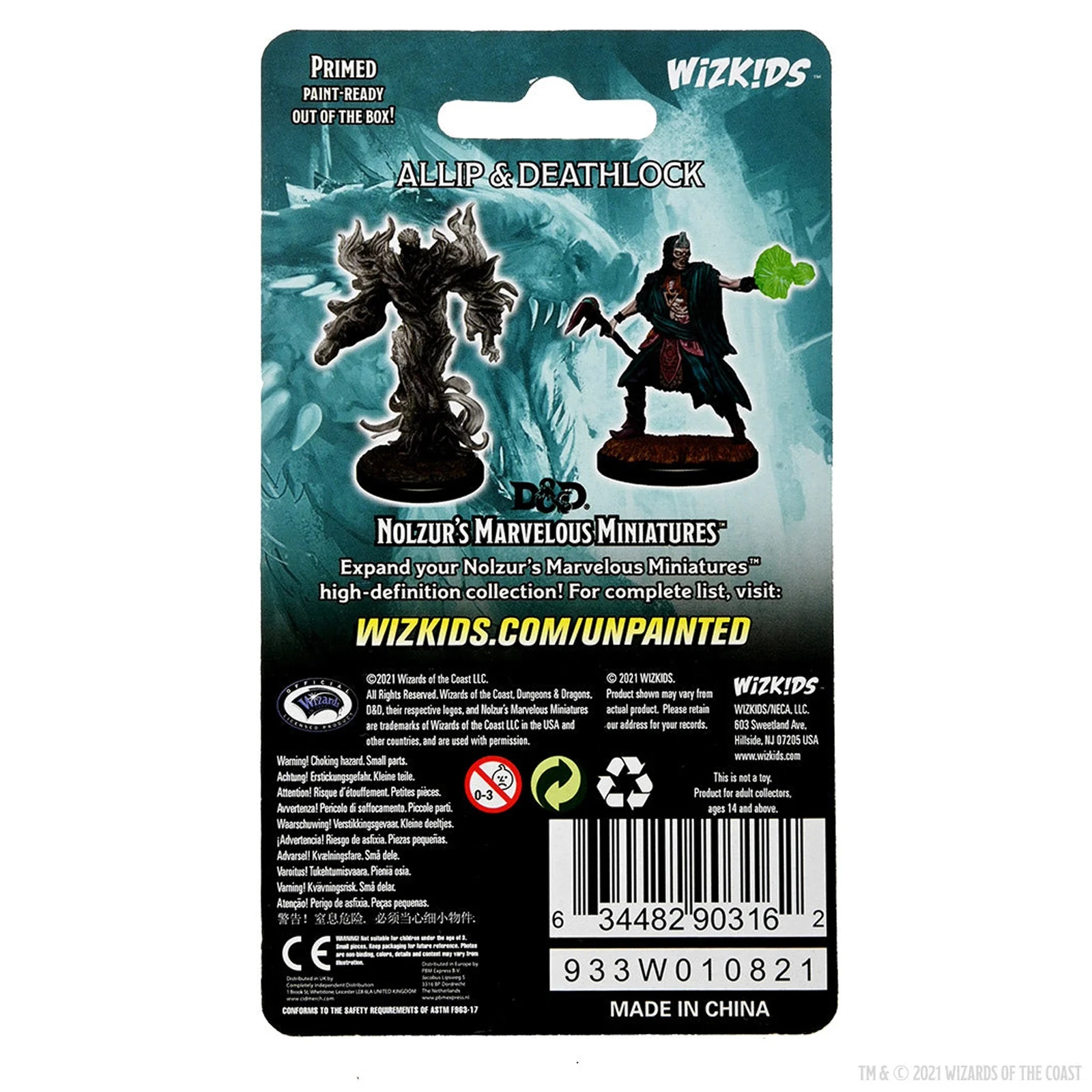 D&D Nolzur's Marvelous Miniatures: Allip & Deathlock