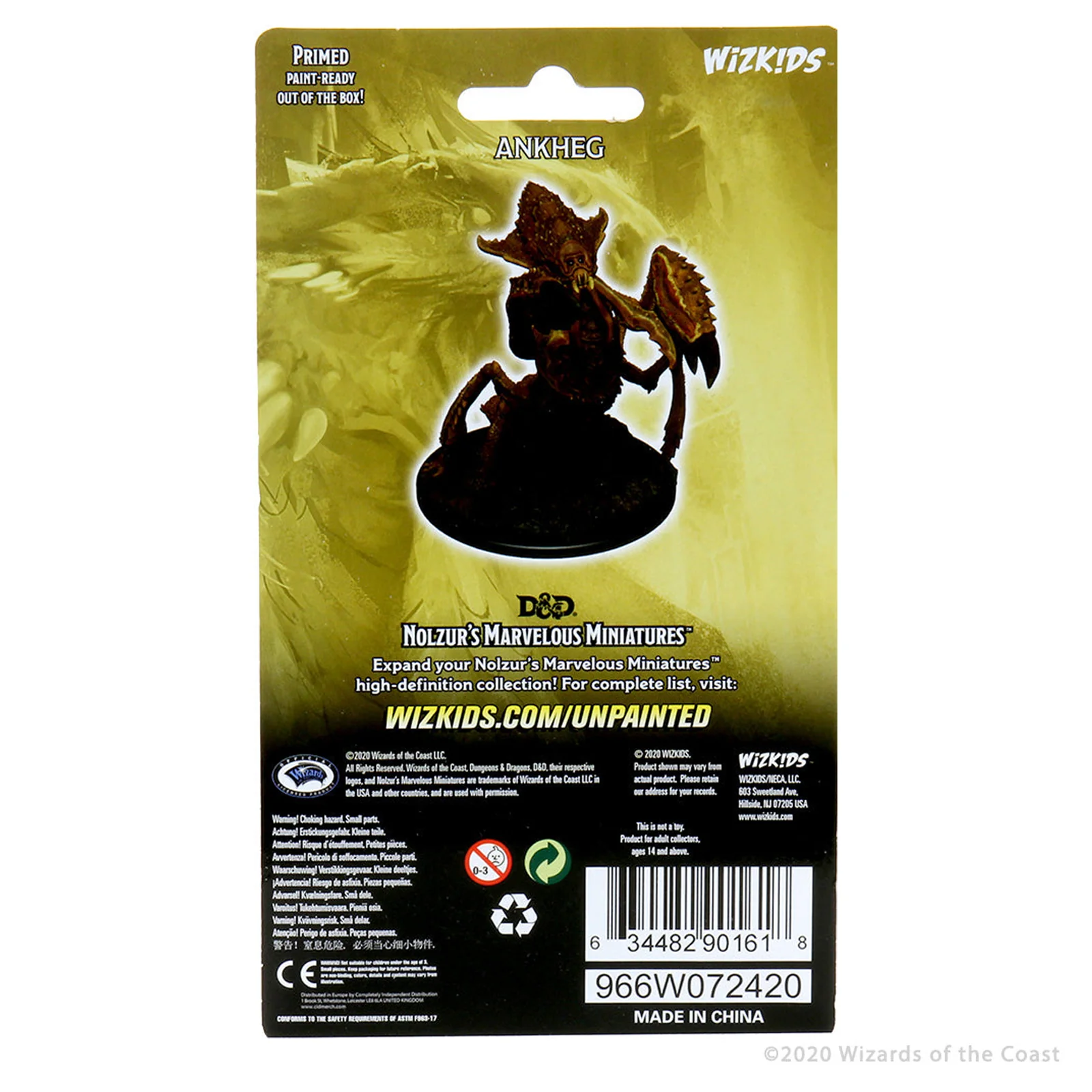 D&D Nolzur's Marvelous Miniatures: Ankheg