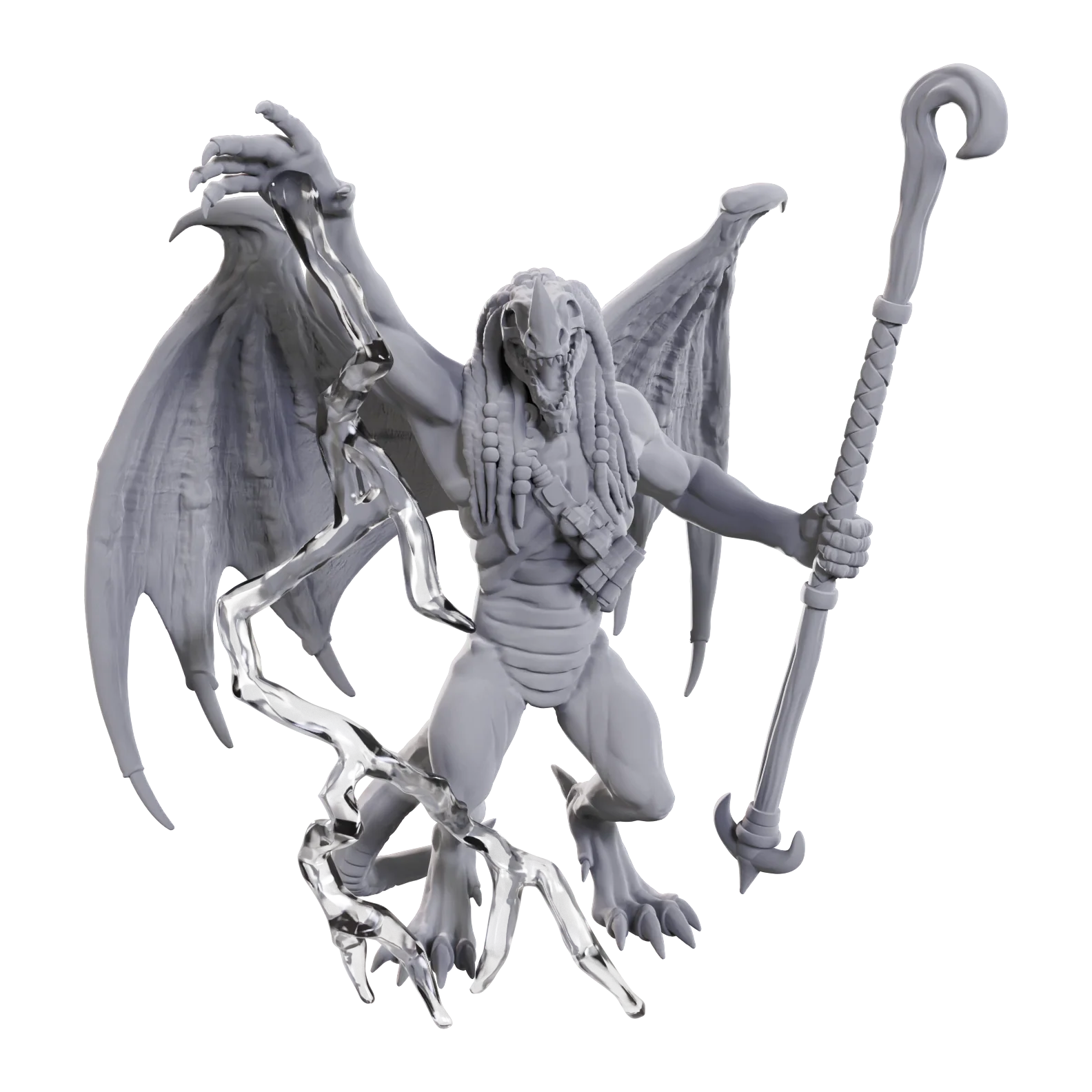 D&D Nolzur's Marvelous Miniatures: Blue Abishai 3 D&D Nolzur's Marvelous Miniatures: Blue Abishai