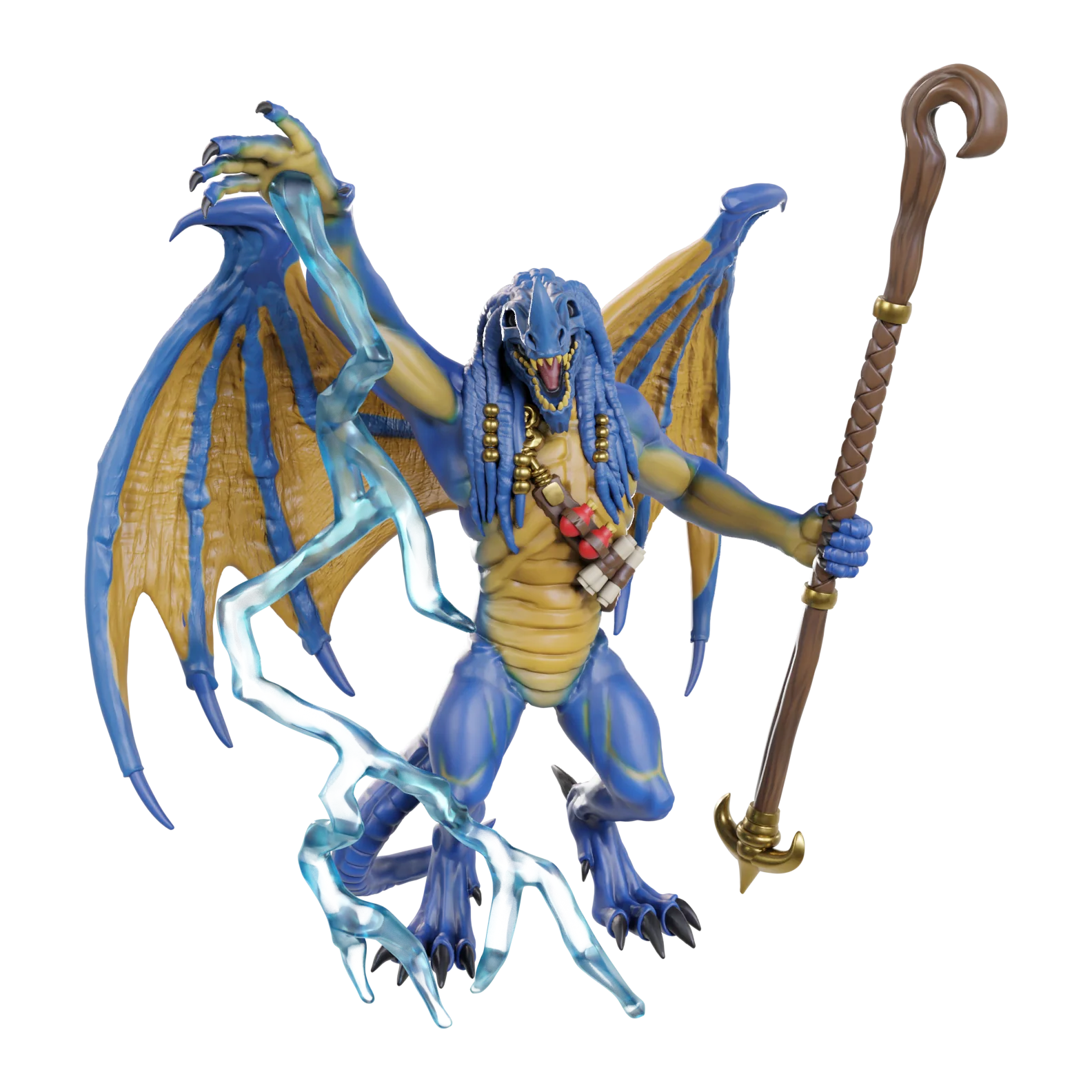 D&D Nolzur's Marvelous Miniatures: Blue Abishai 4 D&D Nolzur's Marvelous Miniatures: Blue Abishai